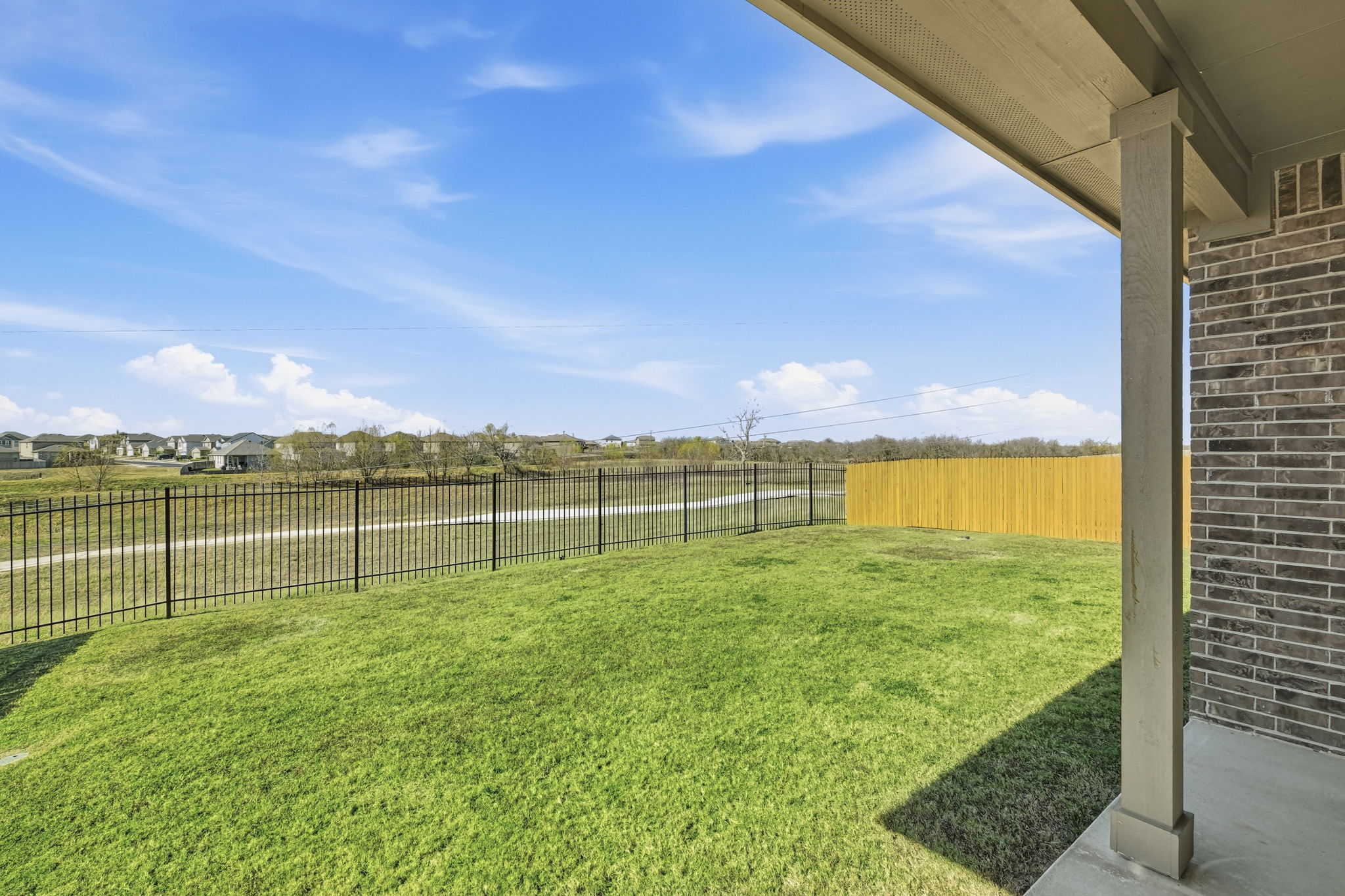 View From Back Patio