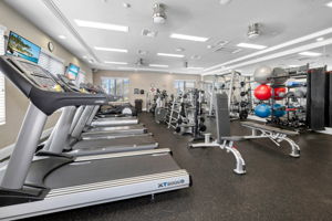 Fitness center with something for everyone.