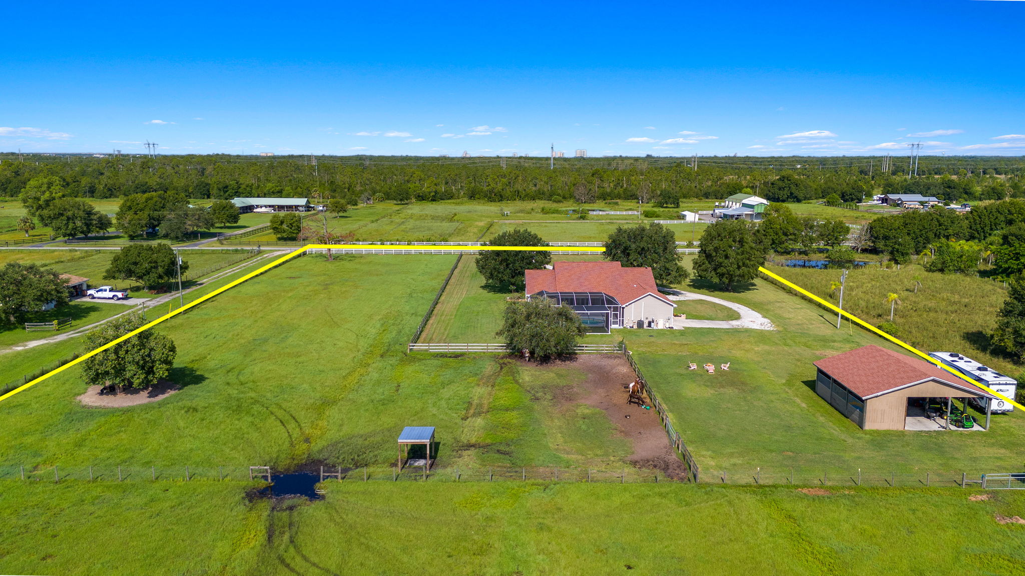 Aerial Rear Exterior 2 of 3 -Lot Lines