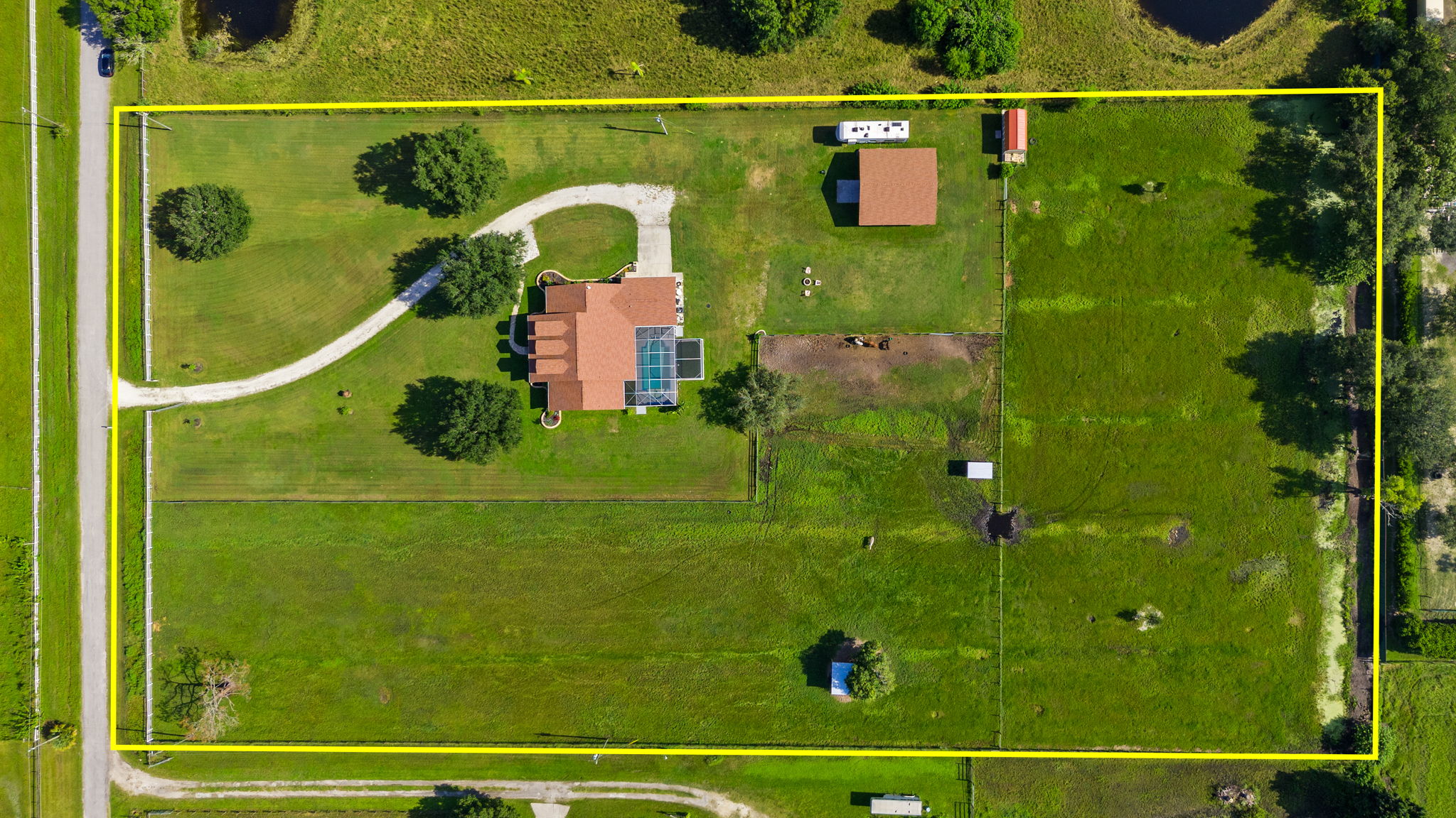 Aerial Overview 2 of 2 -Lot Lines