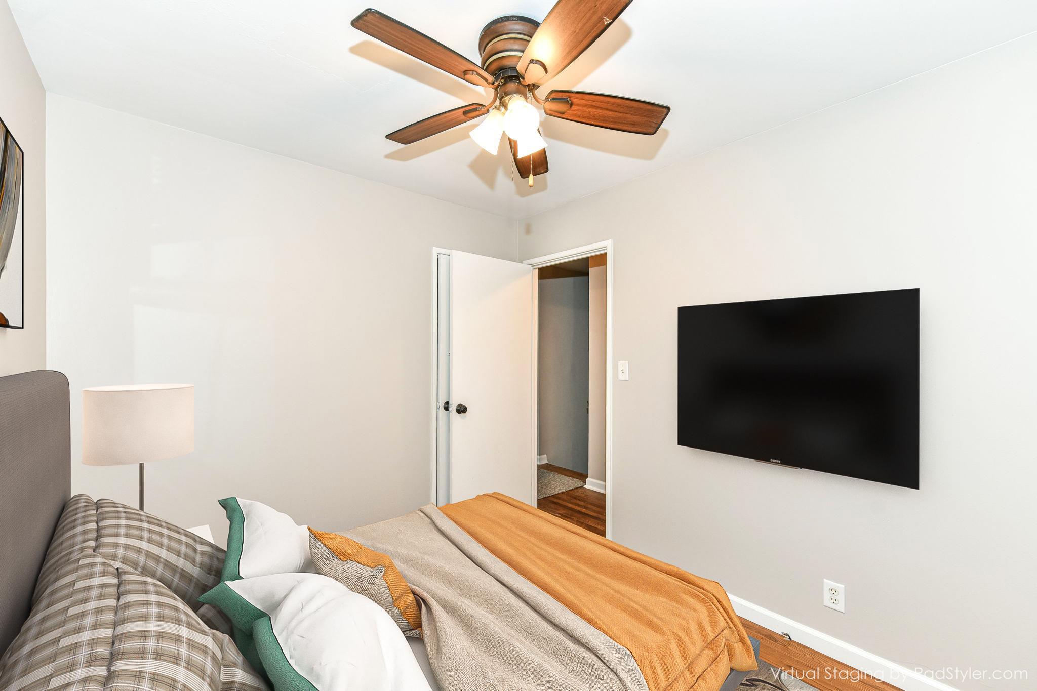Bedroom 3 - virtually staged