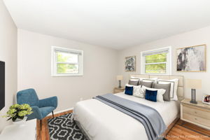 Bedroom 2 - virtually staged