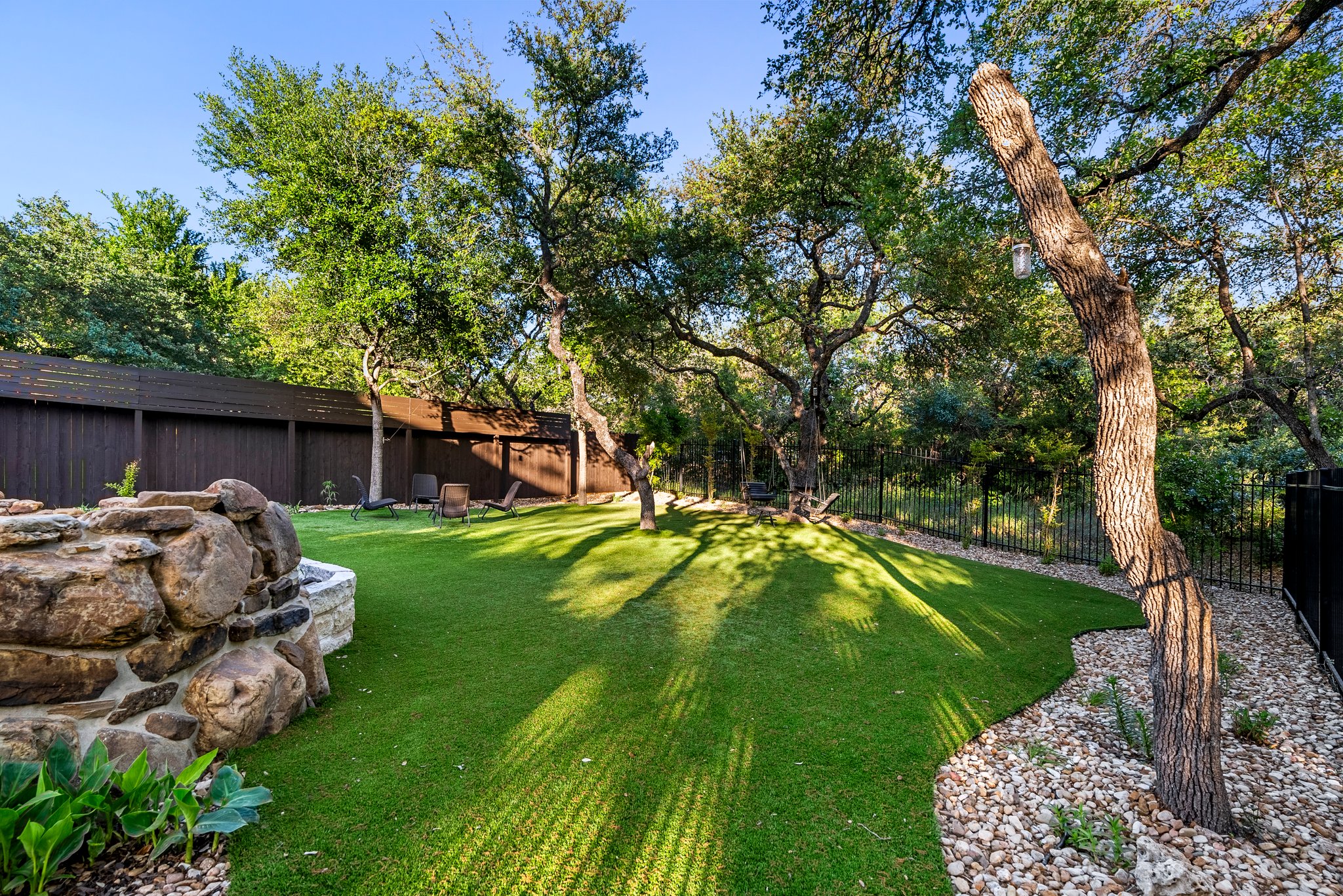 Astro Turf Back Yard