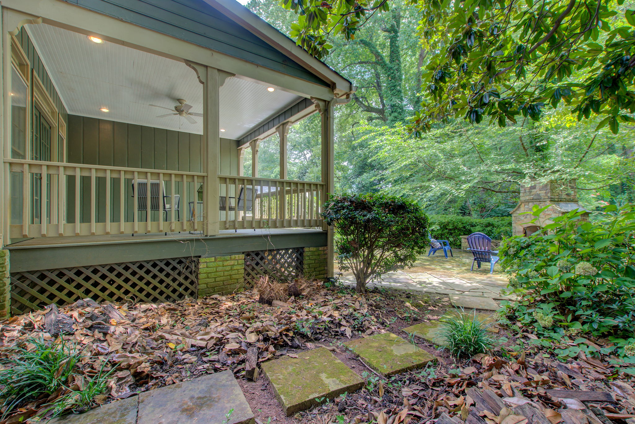 16 Exterior Deck Partial w Patio View