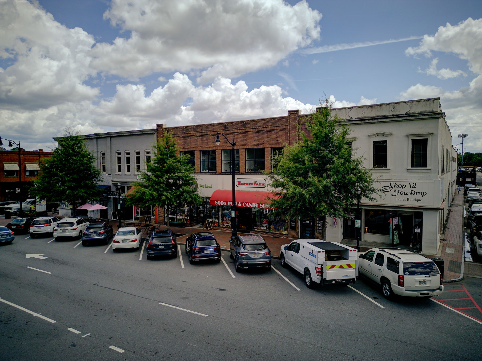 82 Aerial Marietta Square Shops A