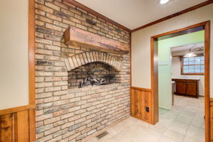 26 Kitchen w Utility Room View