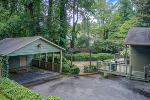 54 Aerial Exterior Carport w Yard View