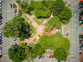 68 Aerial Marietta Square Bird's Eye View A