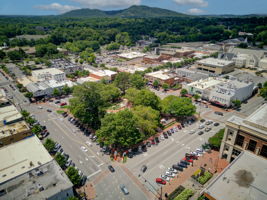91 Aerial Marietta Square w Kennesaw Mountain-Edit