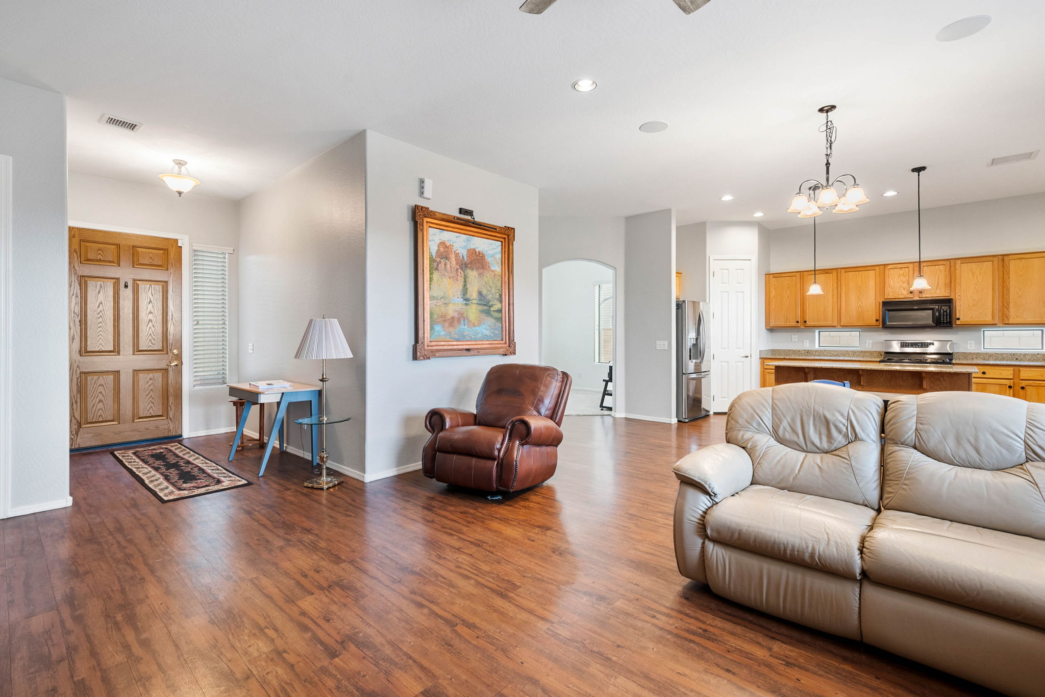 Living Room to Foyer