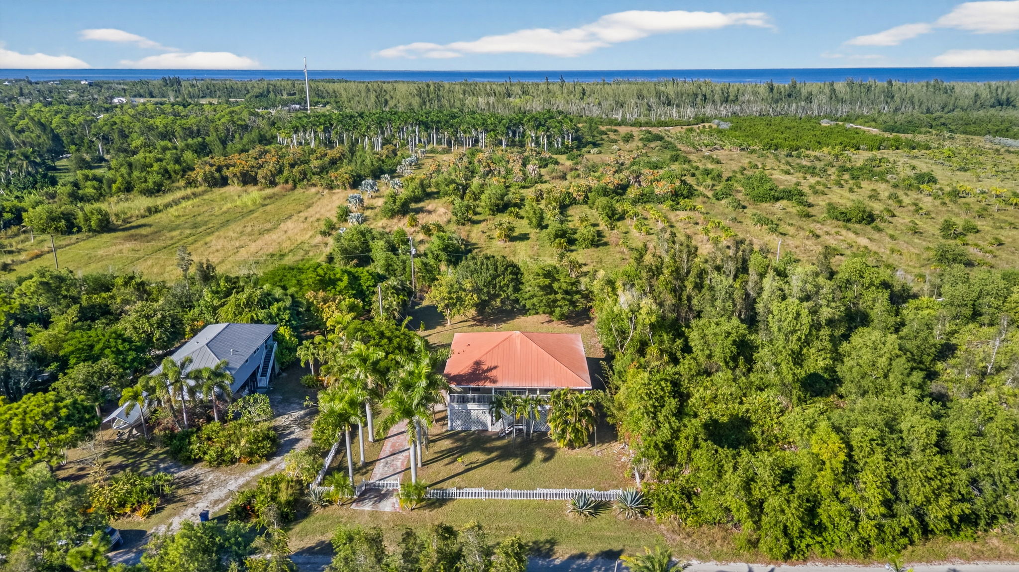 Aerial Front Exterior 1