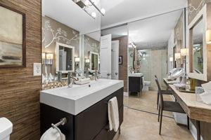 Bathroom/Custom Floating Makeup Shelf