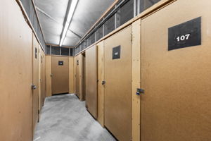 Storage Locker on Same Level