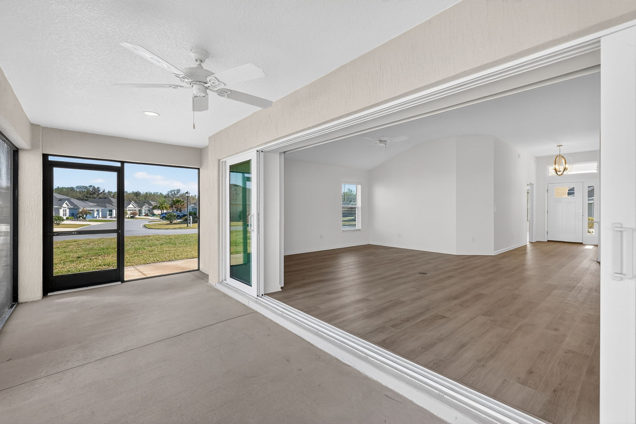 Lanai with Pocket Doors