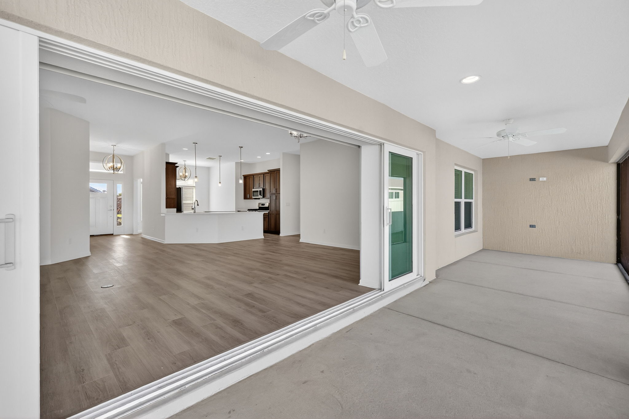 Lanai with Pocket Doors