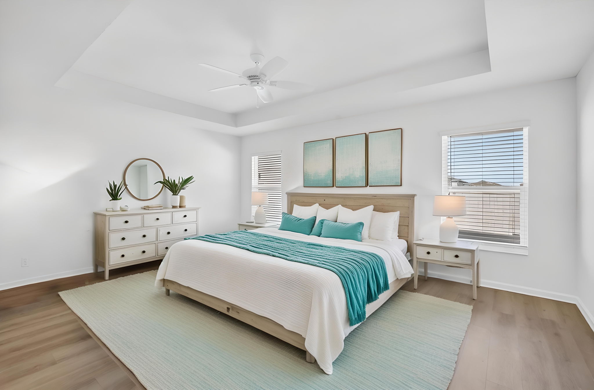 Primary Bedroom-Virtually Staged