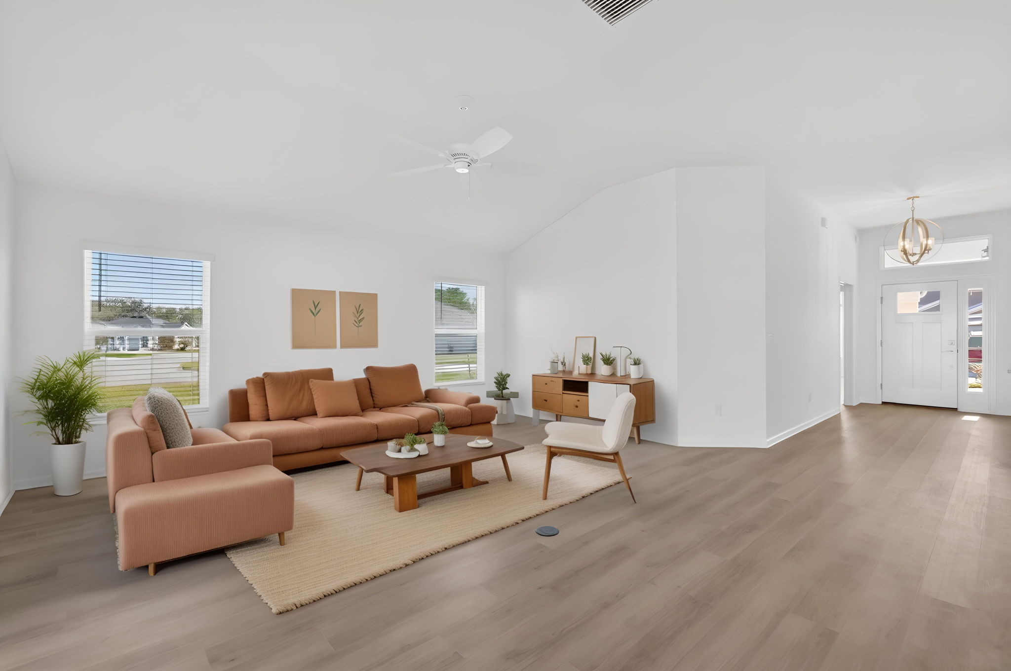 Living Room-Virtually Staged