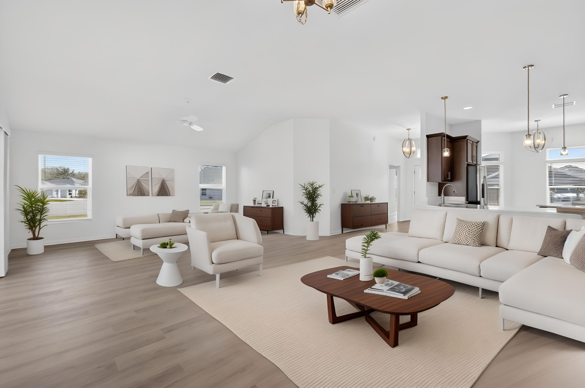 Living Room-Virtually Staged