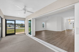 Lanai with Pocket Doors