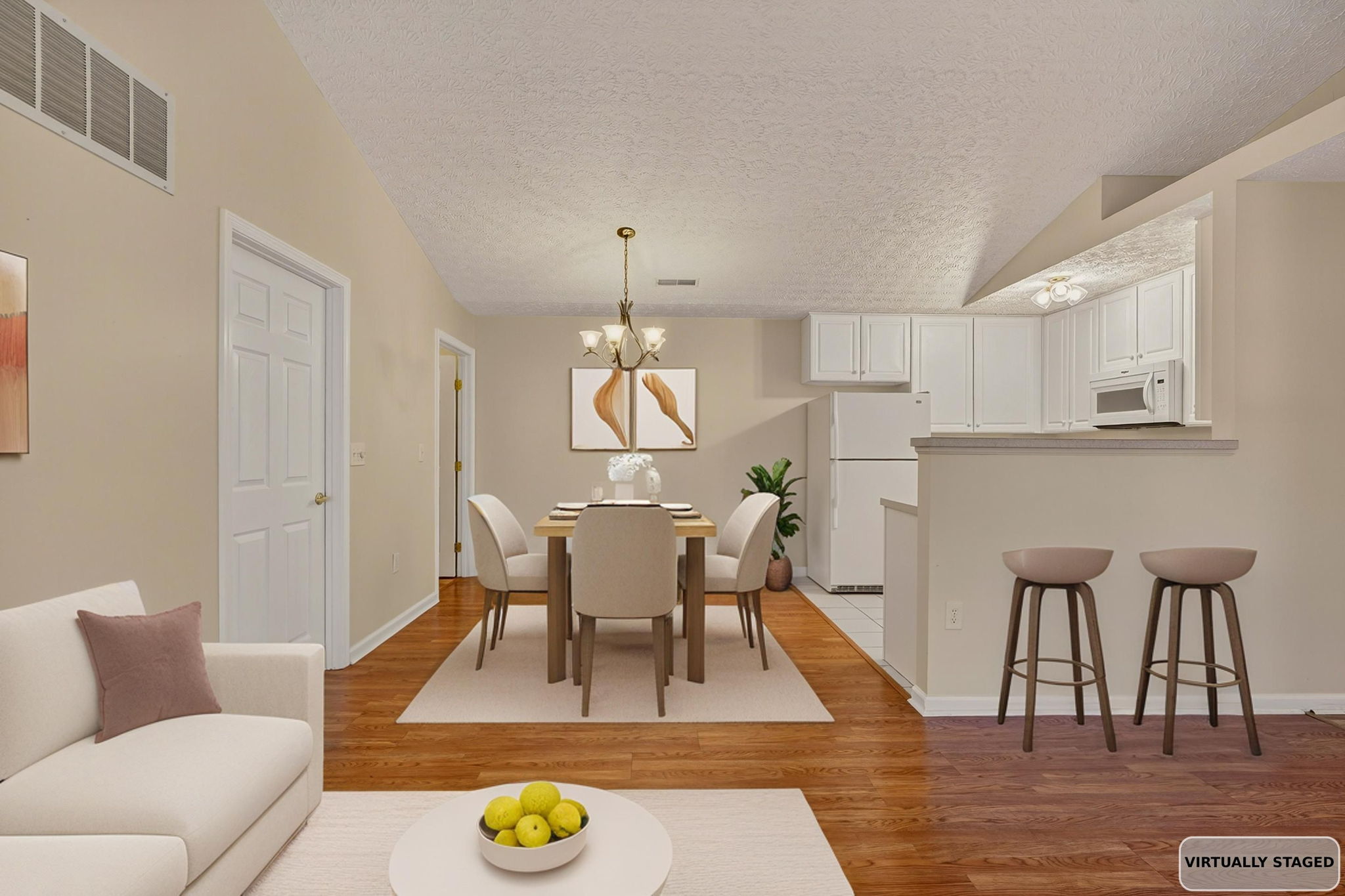 Dining Room Virtually Staged