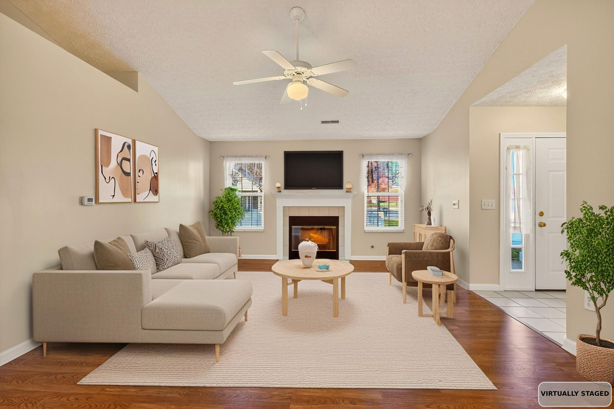 Living Room Virtually Staged 2