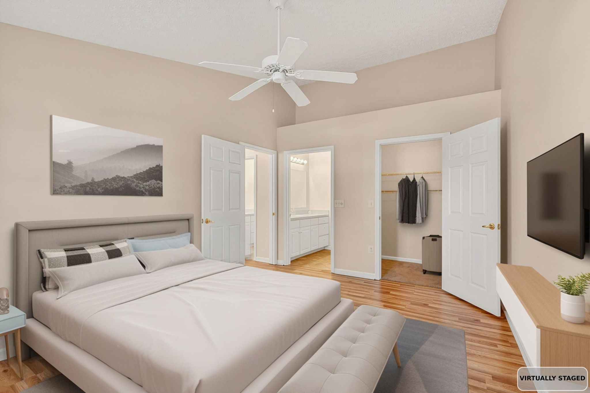 Main Bedroom Virtually Staged