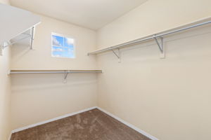Primary walk-in closet