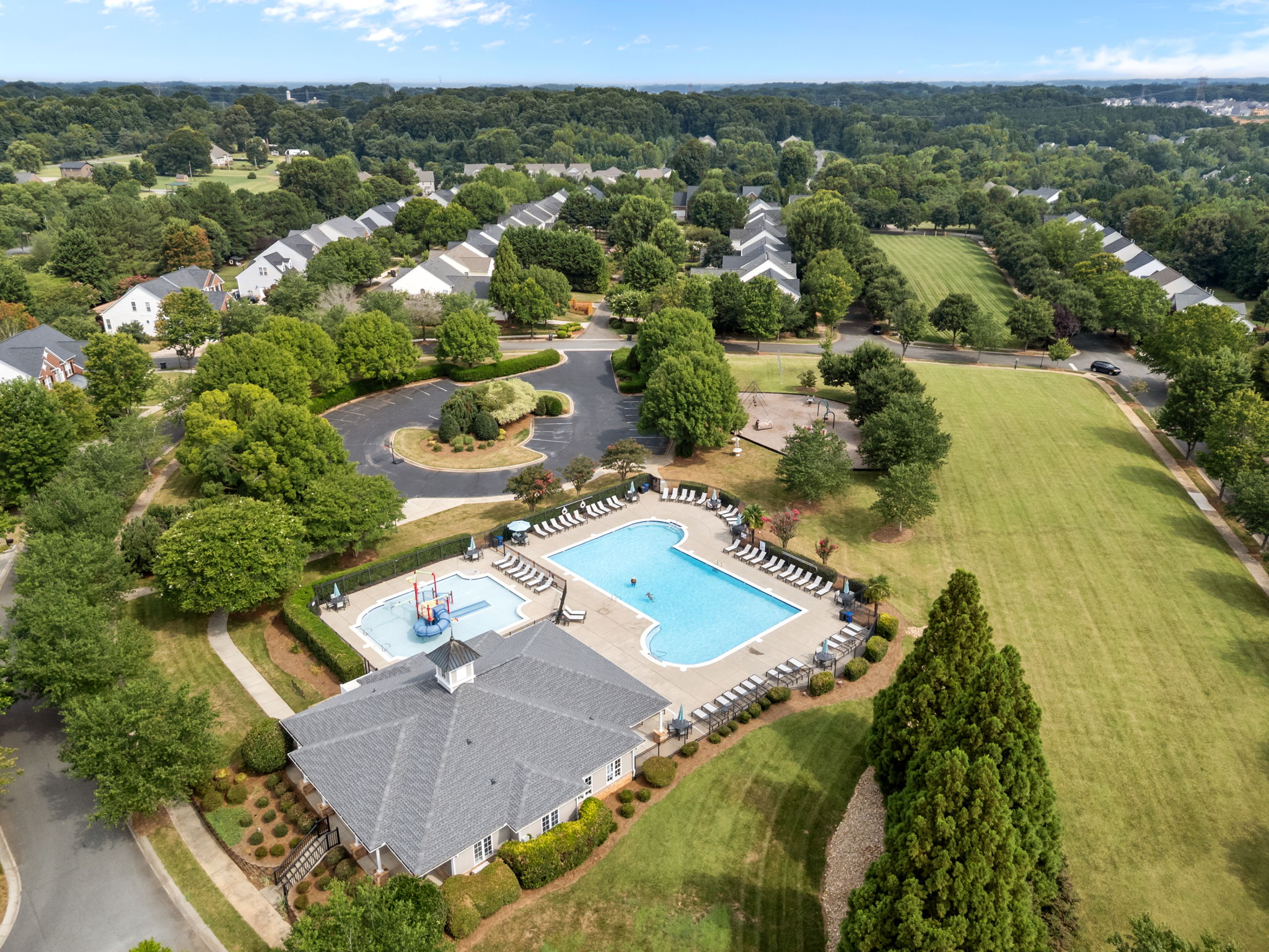 Gilead Ridge amenities include a club house and fields