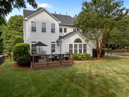 Well tended landscaping and 7 zone Rainbird irrigation system