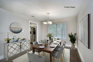 Dining Room Virtually Staged