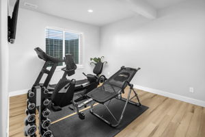 Fifth Guest Bedroom or Workout Room