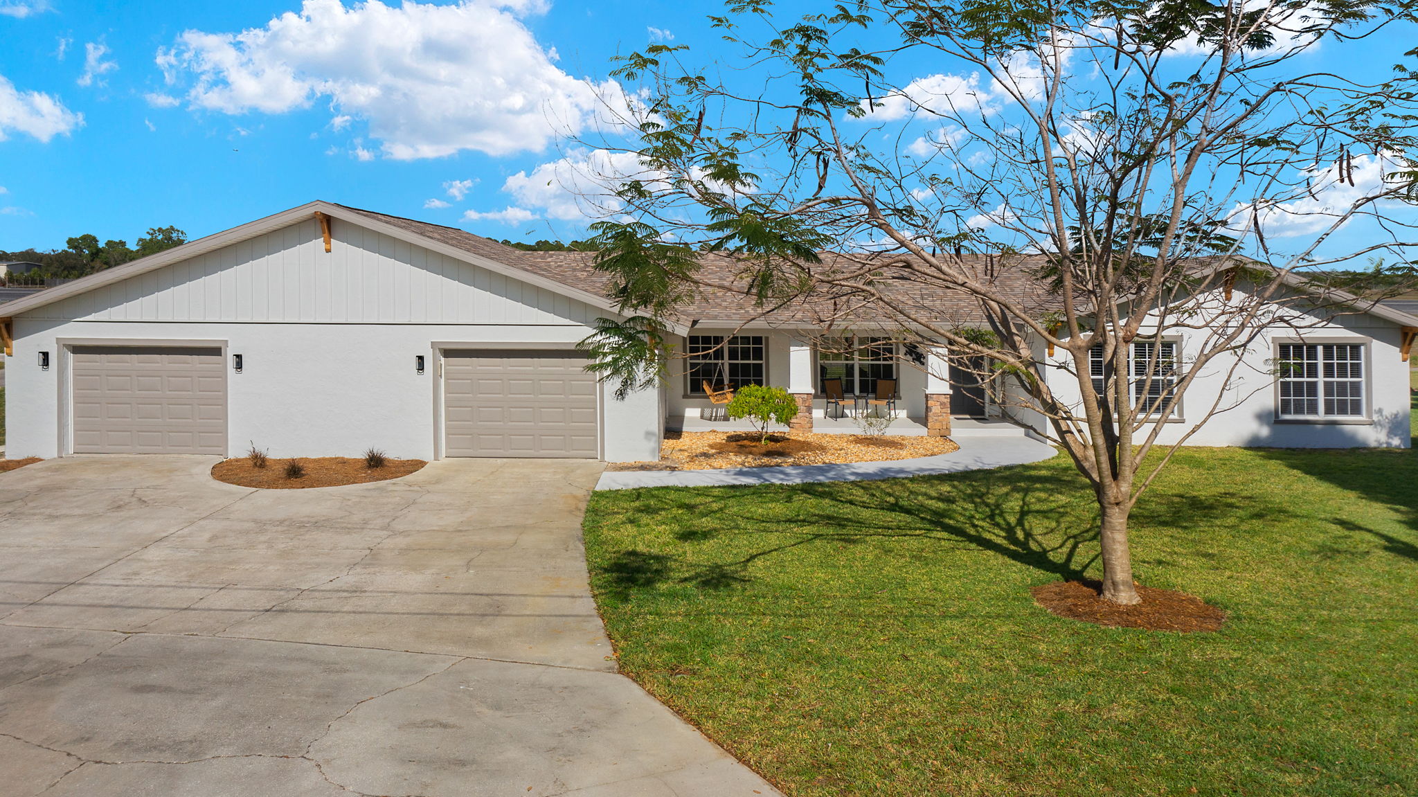 Aerial Front Exterior 1