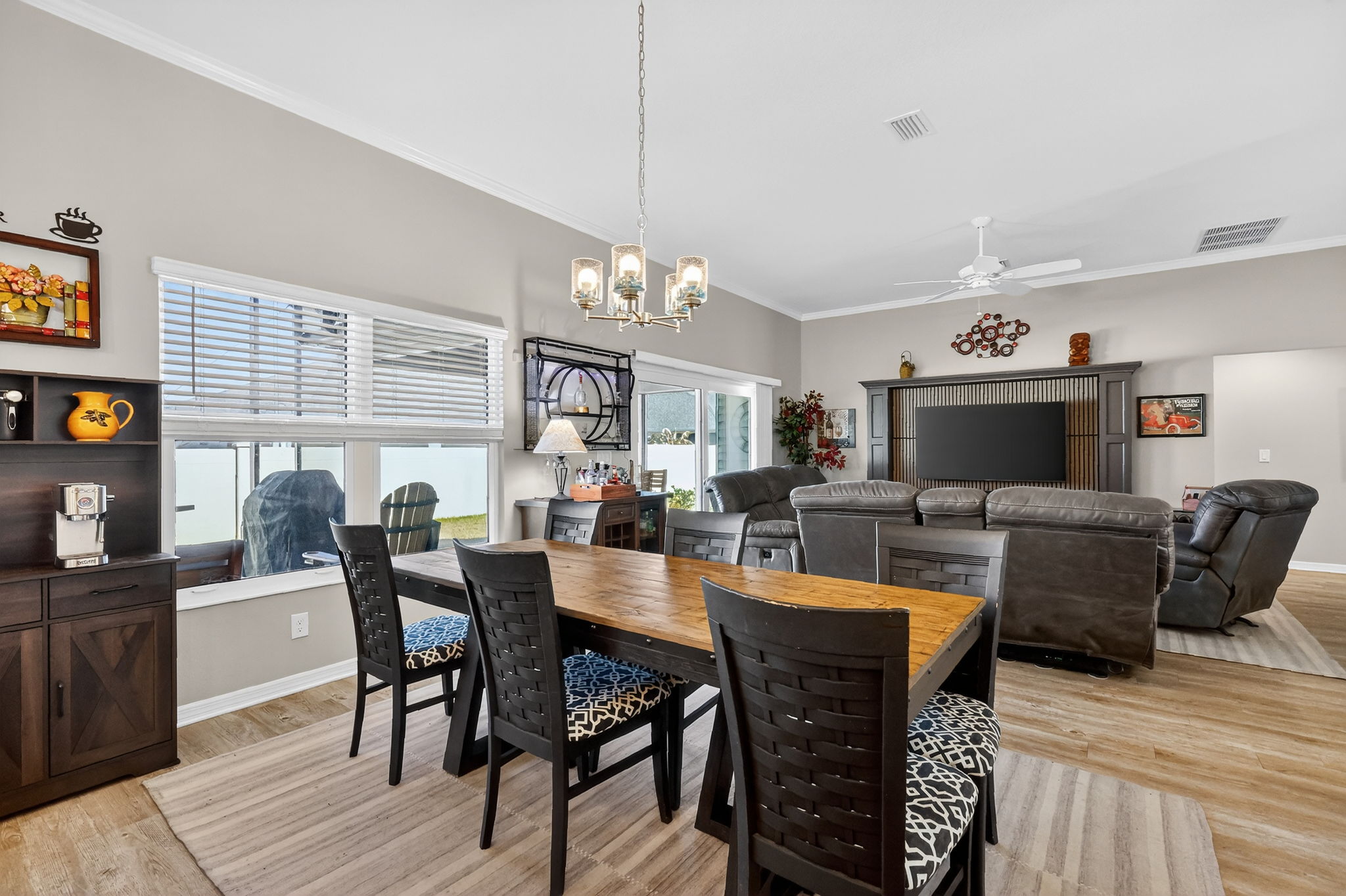 Living and Dining Rooms