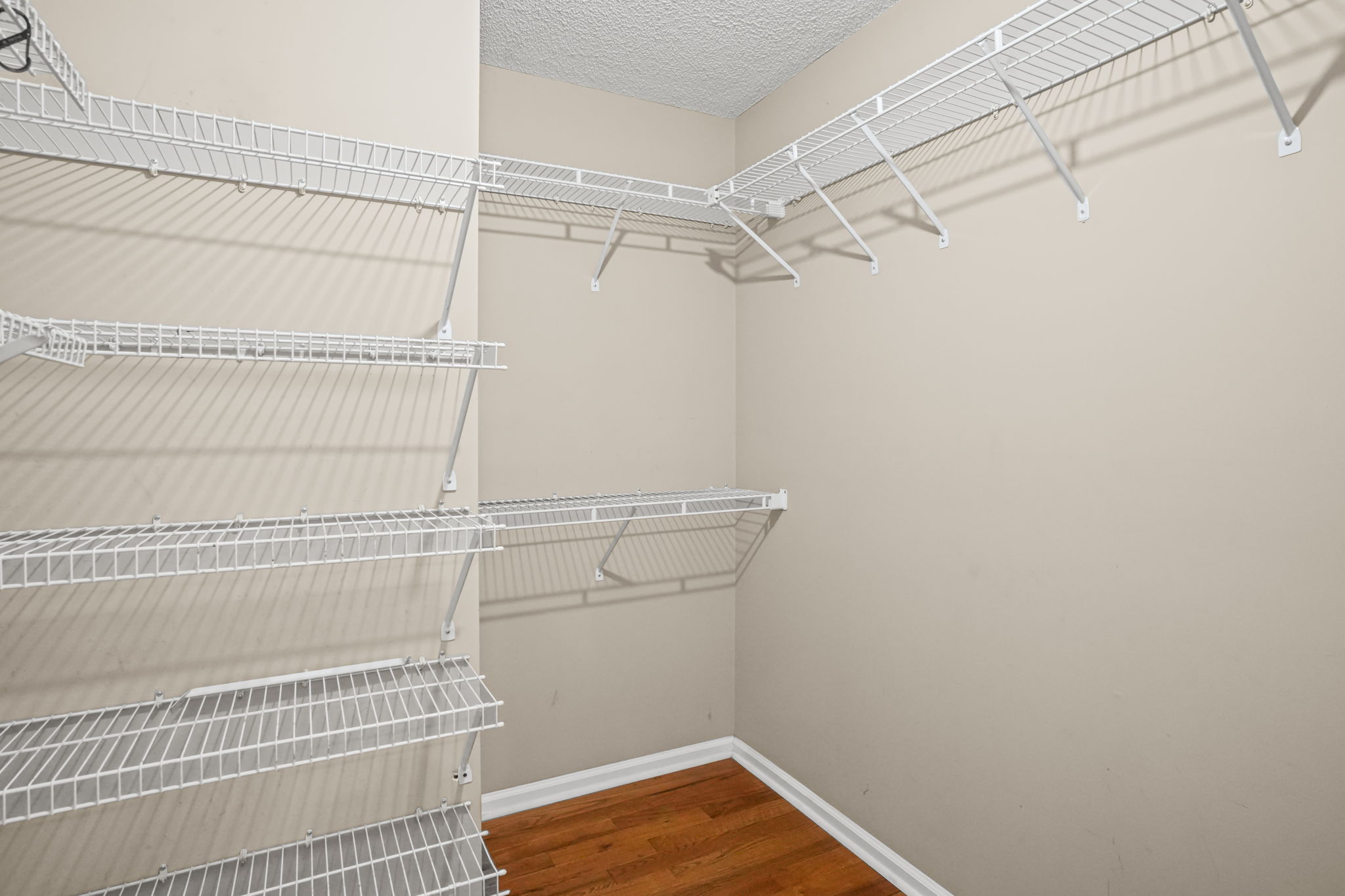 Large walk-in primary closet!