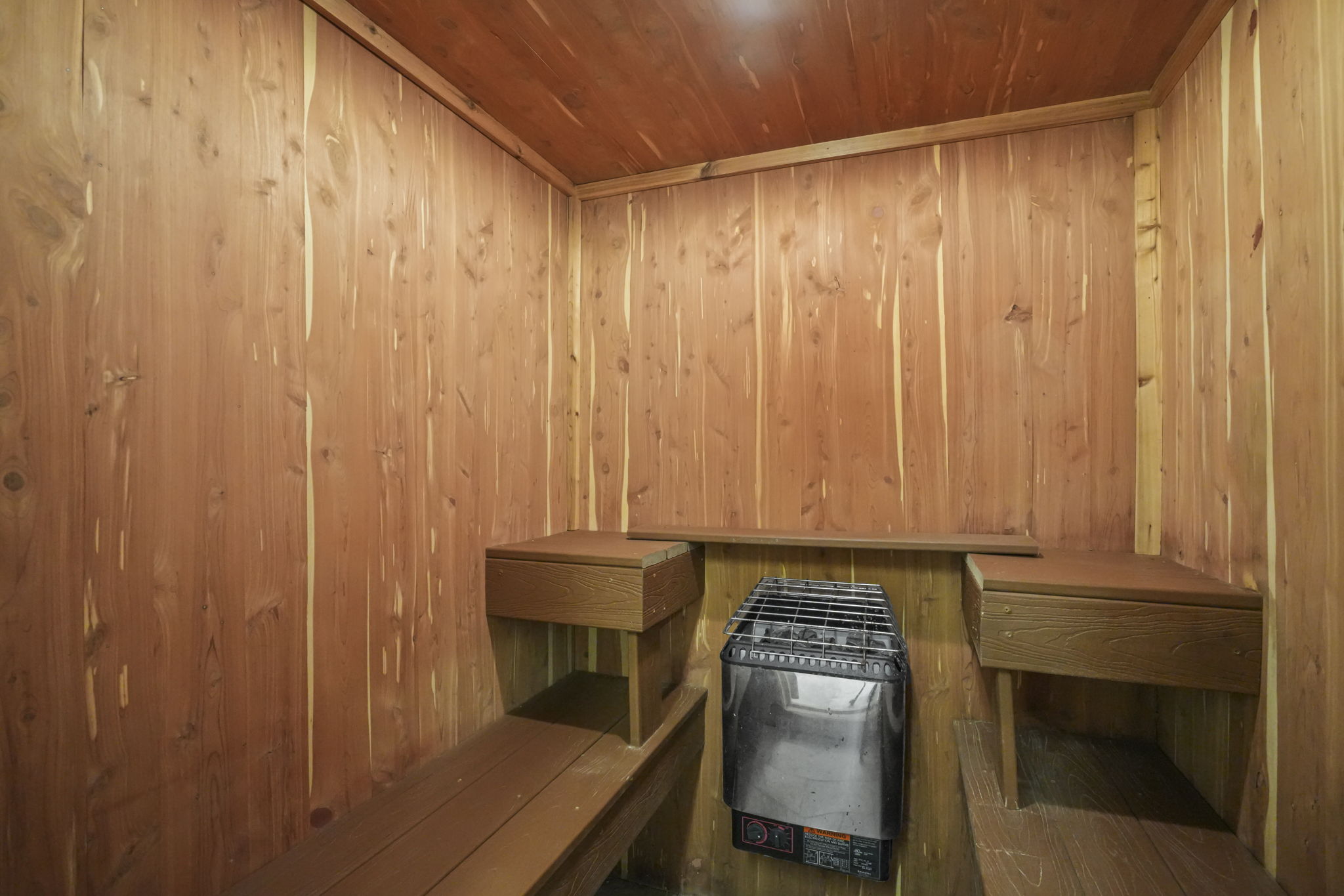Unwind in your personal sauna!
