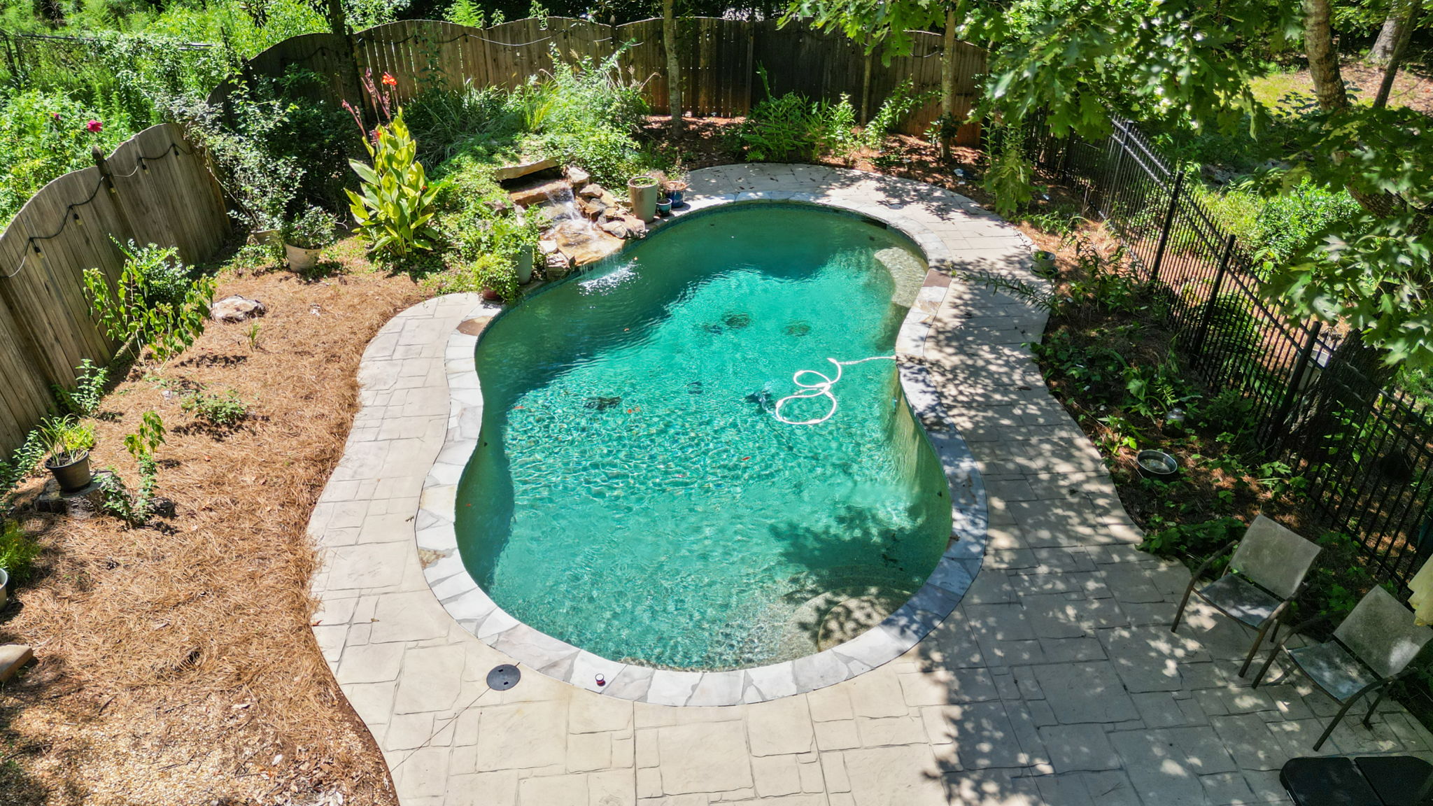 Saltwater Pebbletec Pool!