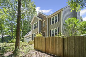 Home is partially fenced!