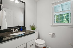 Updated half bath on the main!