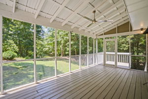 Enjoy morning coffee or evening wine enjoying the sounds of nature!