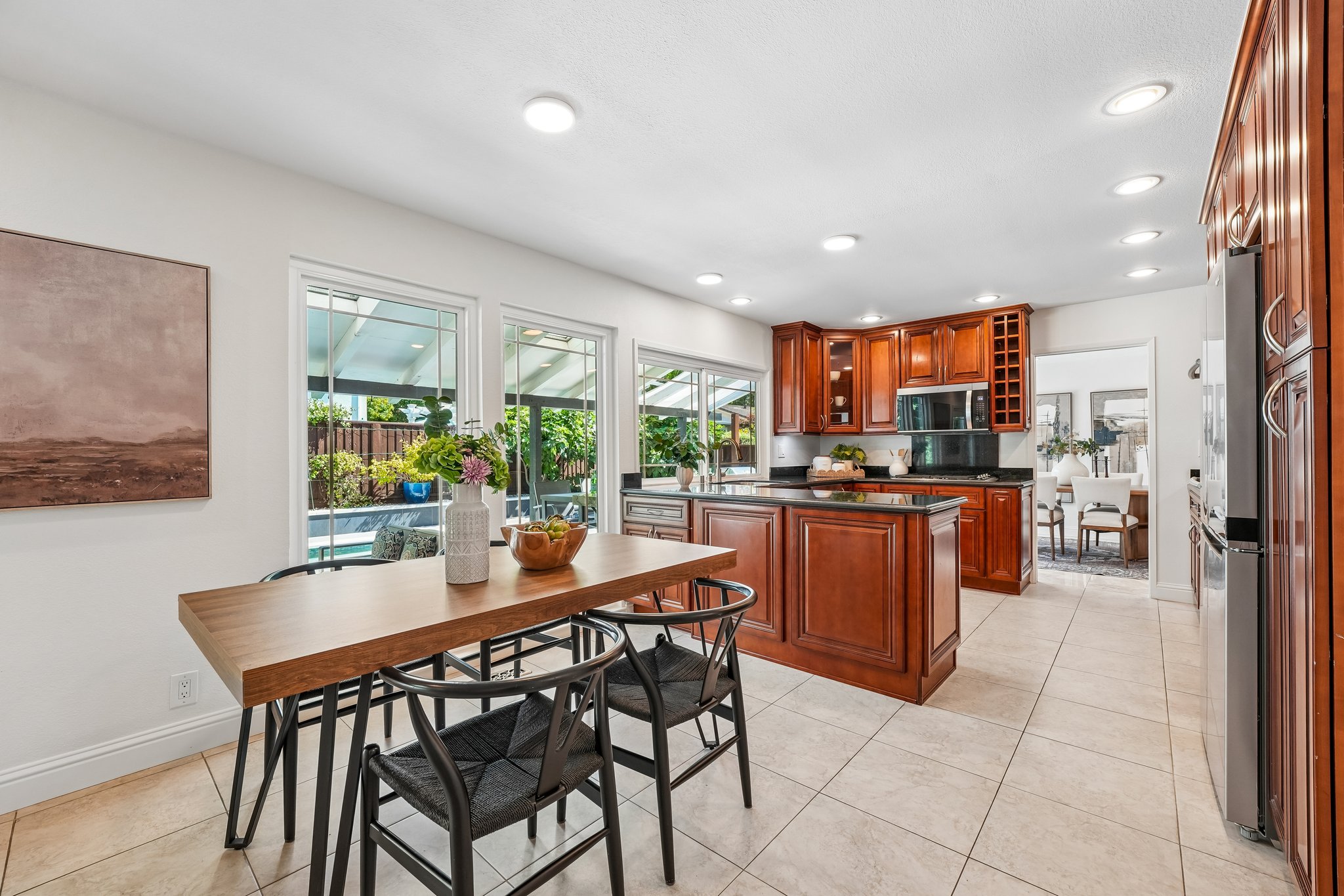 Kitchen and Eating Area
