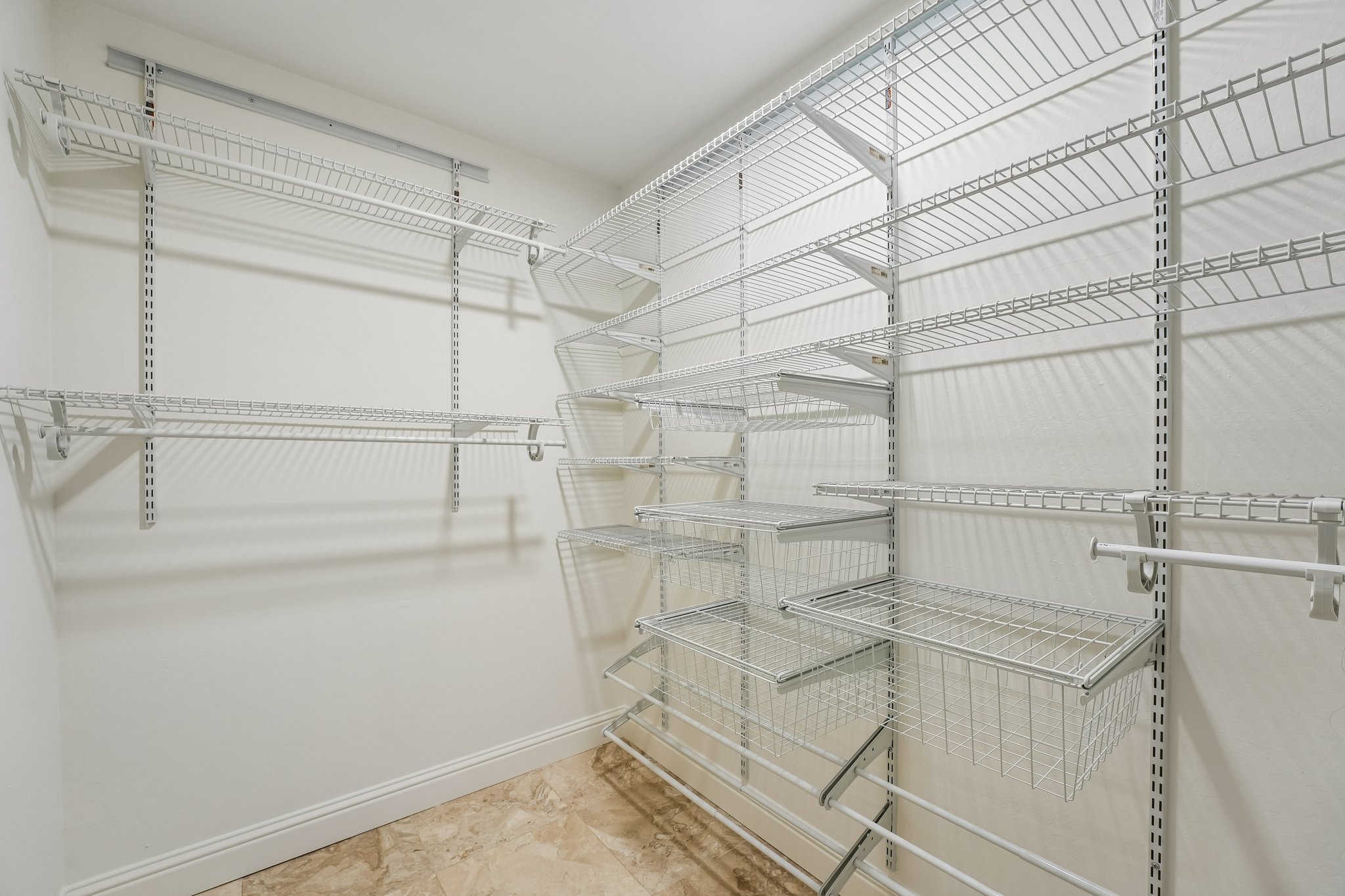 Primary Walk in Closet