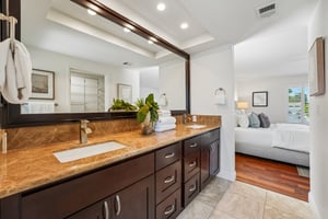 Primary Bathroom with two sinks