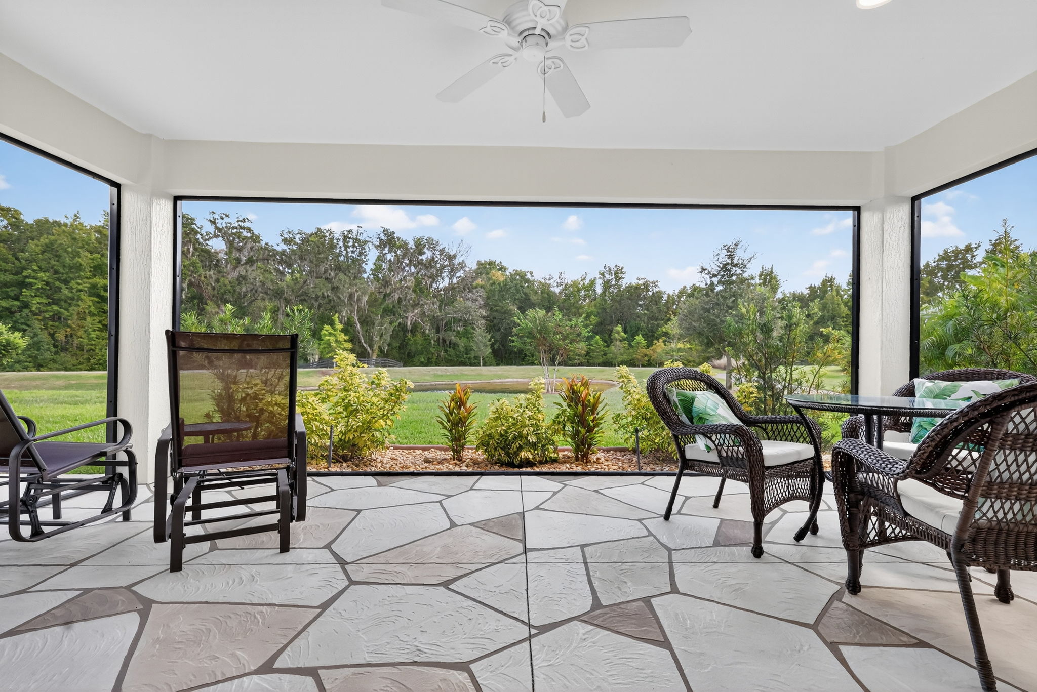 Lanai with Water Views