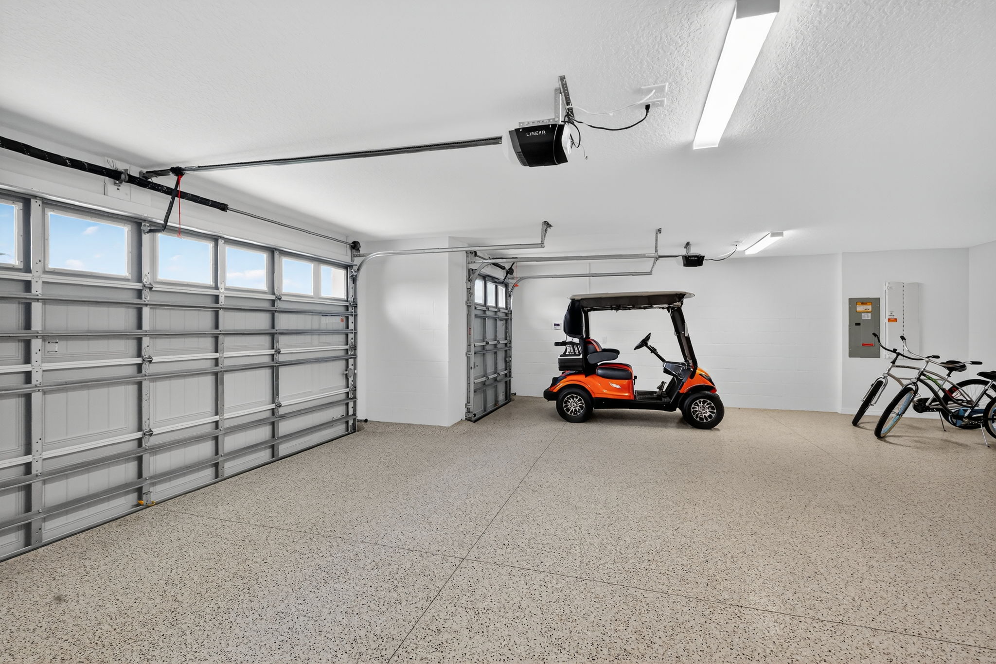 Oversized Two-Car + Golf Cart Garage