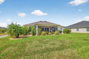 Rear Elevation with Room For A Pool!