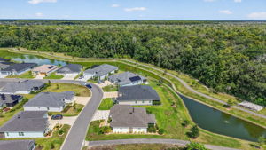 Aerial Side Elevation with Water Views
