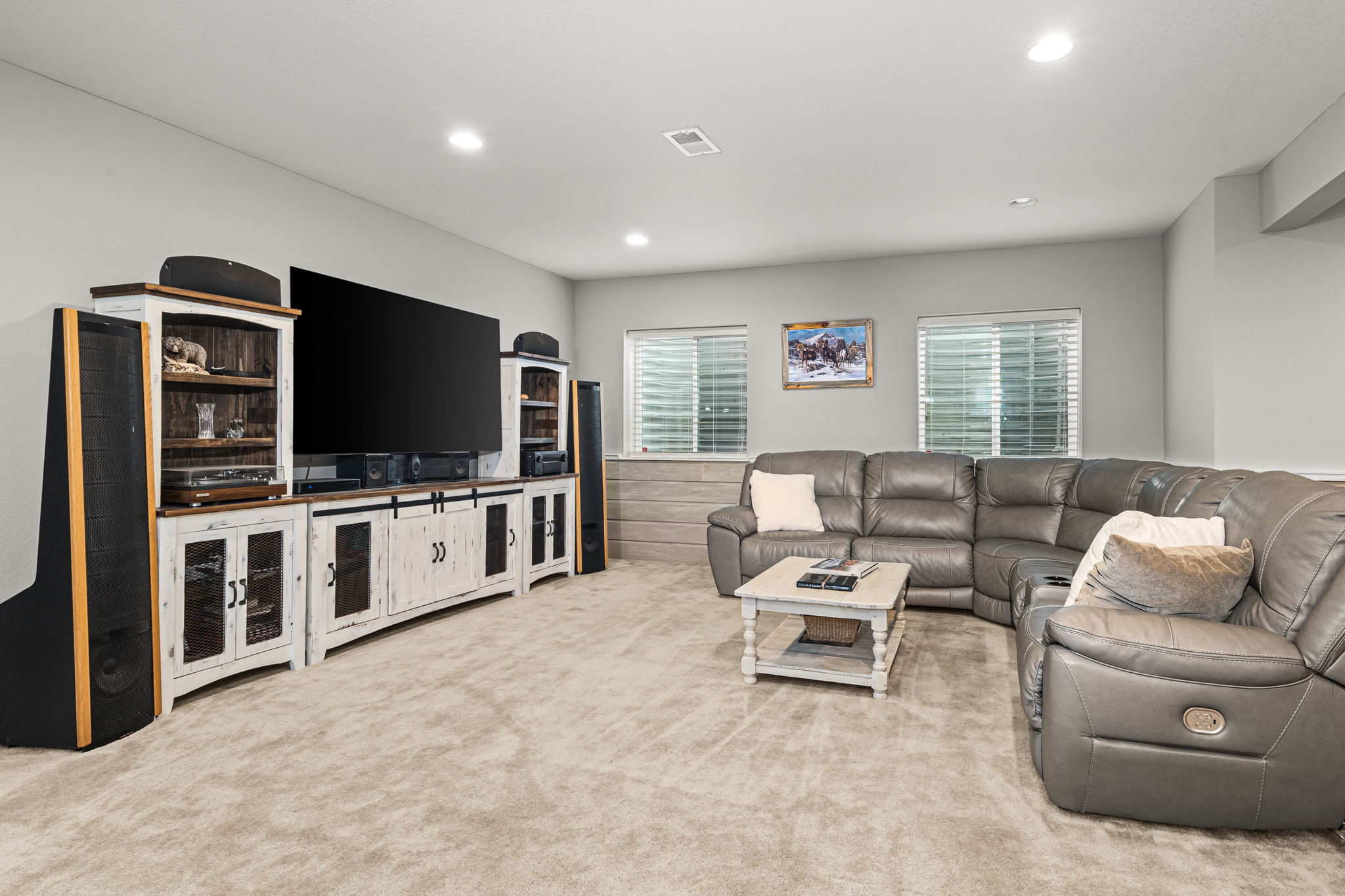 Basement Living Room 1