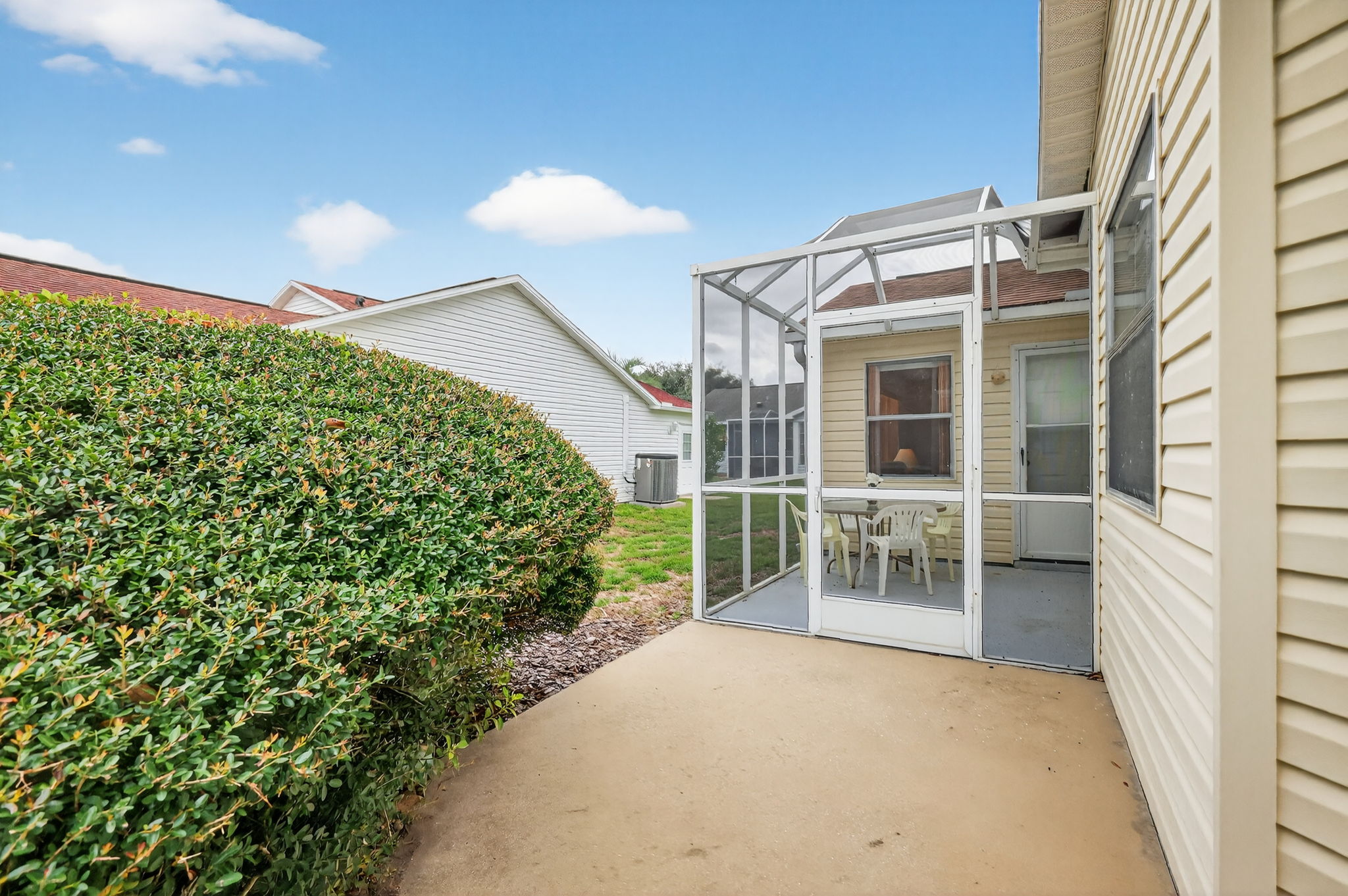 Rear Patio