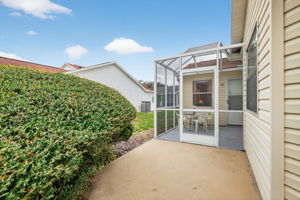 Rear Patio