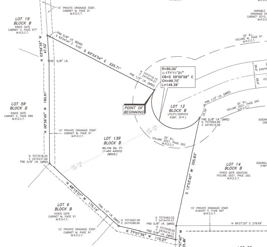 Survey of Lot